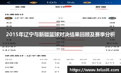 2015年辽宁与新疆篮球对决结果回顾及赛季分析