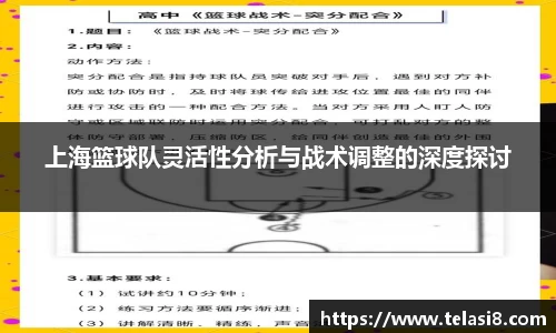 上海篮球队灵活性分析与战术调整的深度探讨